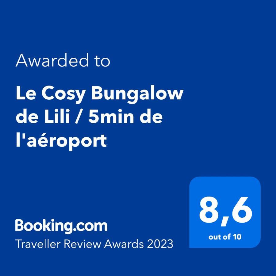 Le Cosy Bungalow De Lili / 5Min De L'Aeroport Лез-Абим Экстерьер фото