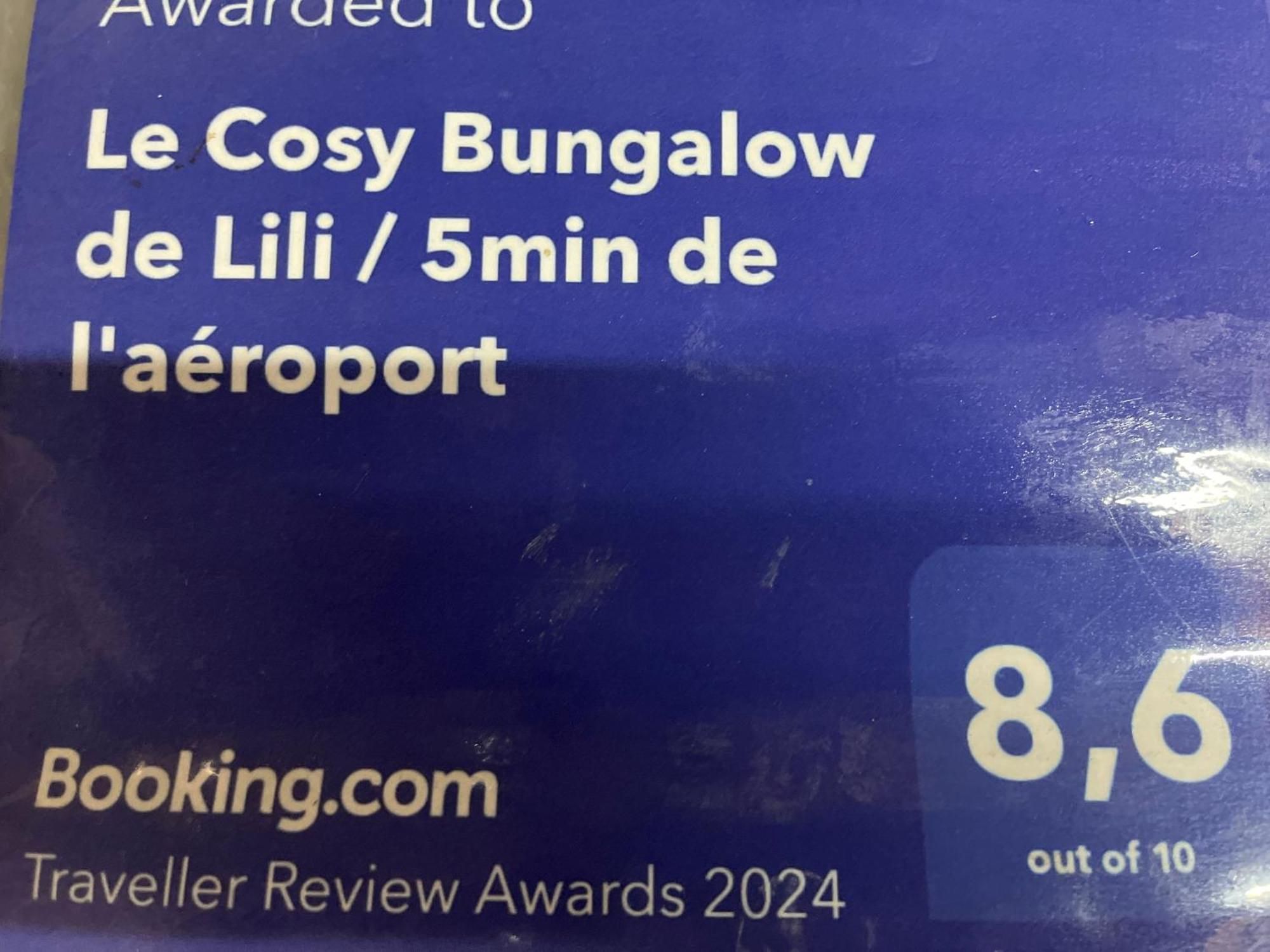 Le Cosy Bungalow De Lili / 5Min De L'Aeroport Лез-Абим Экстерьер фото
